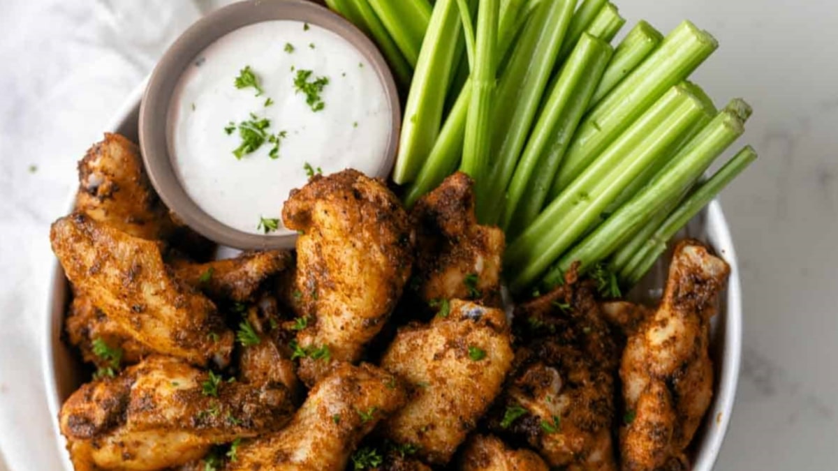 Dry Rub Chicken Wings