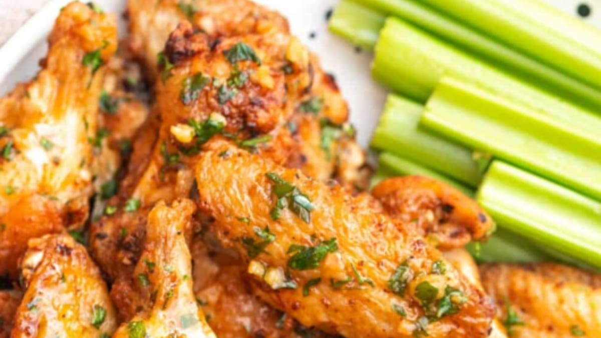 Garlic Butter Chicken Wings