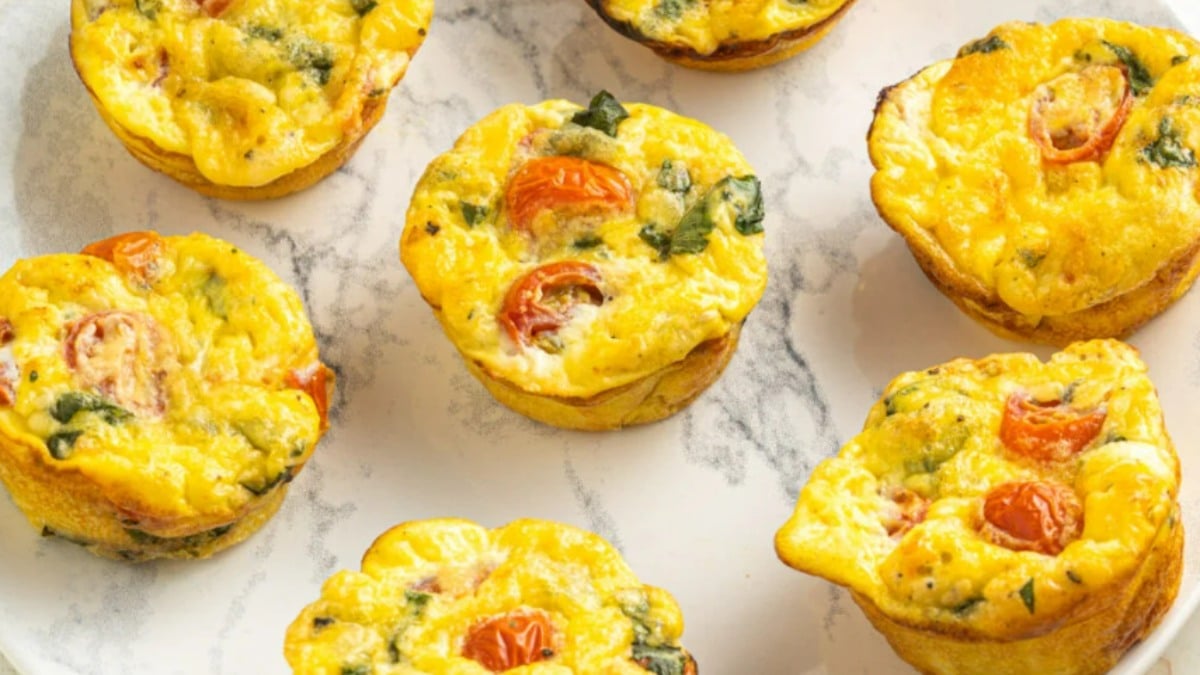 Caprese Egg Muffins