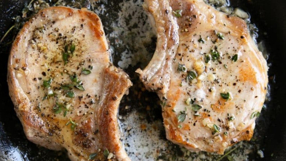 Garlic Butter Pork Chop