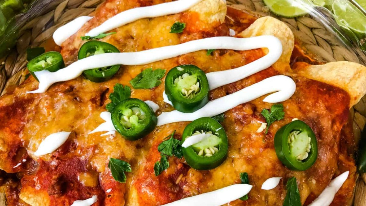 Ground Beef Enchiladas
