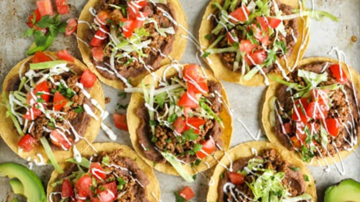 Ground Beef Tostadas
