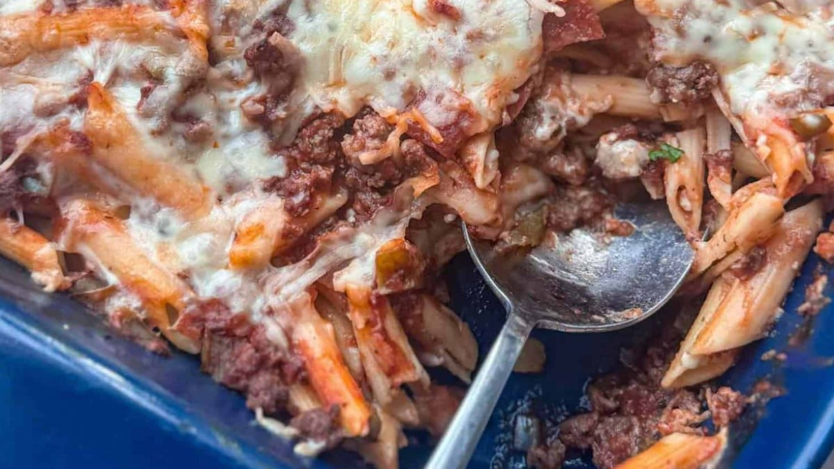 High Protein Pasta Bake