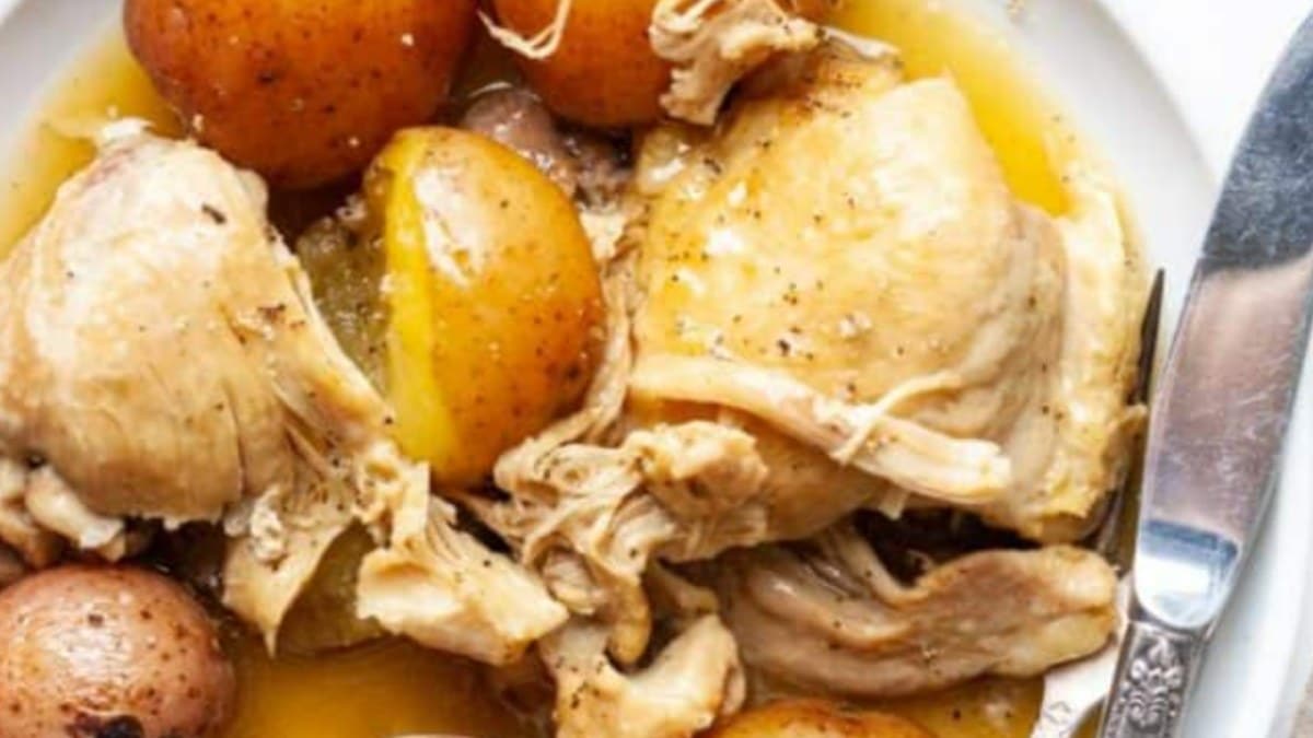 Instant Pot Chicken Thighs and Potatoes