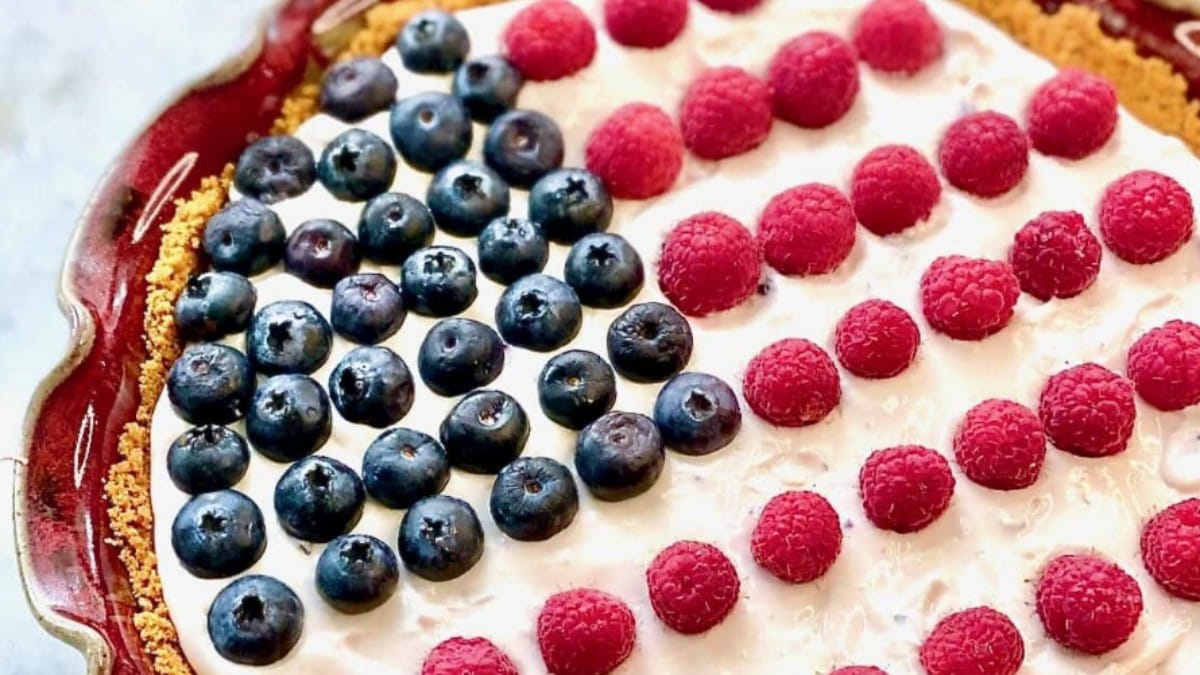 Red White and Blue Pie