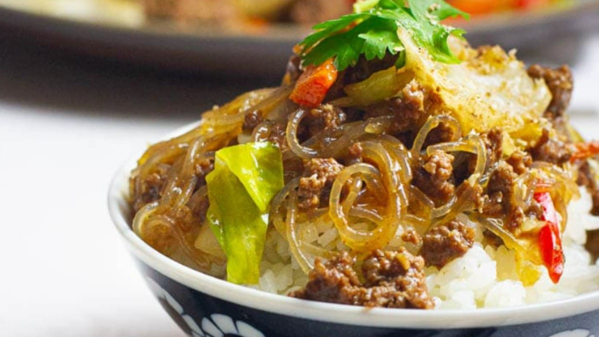 Stir Fried Beef Vermicelli