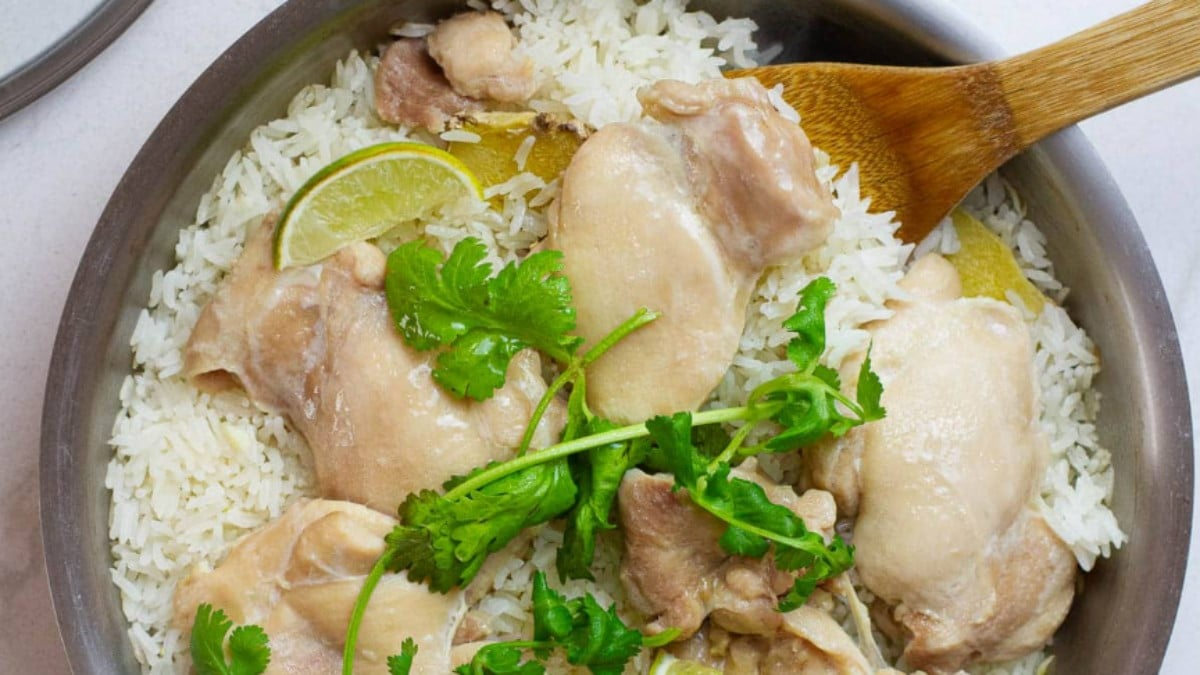 Stovetop Chicken Rice