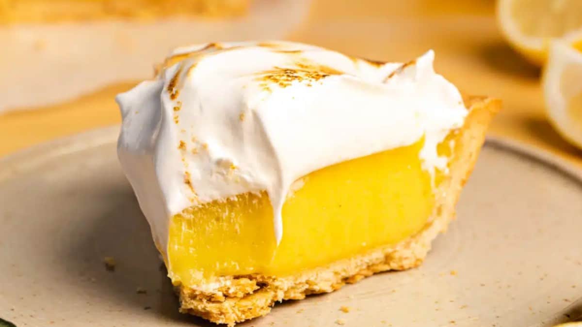 Vegan Lemon Meringue Pie