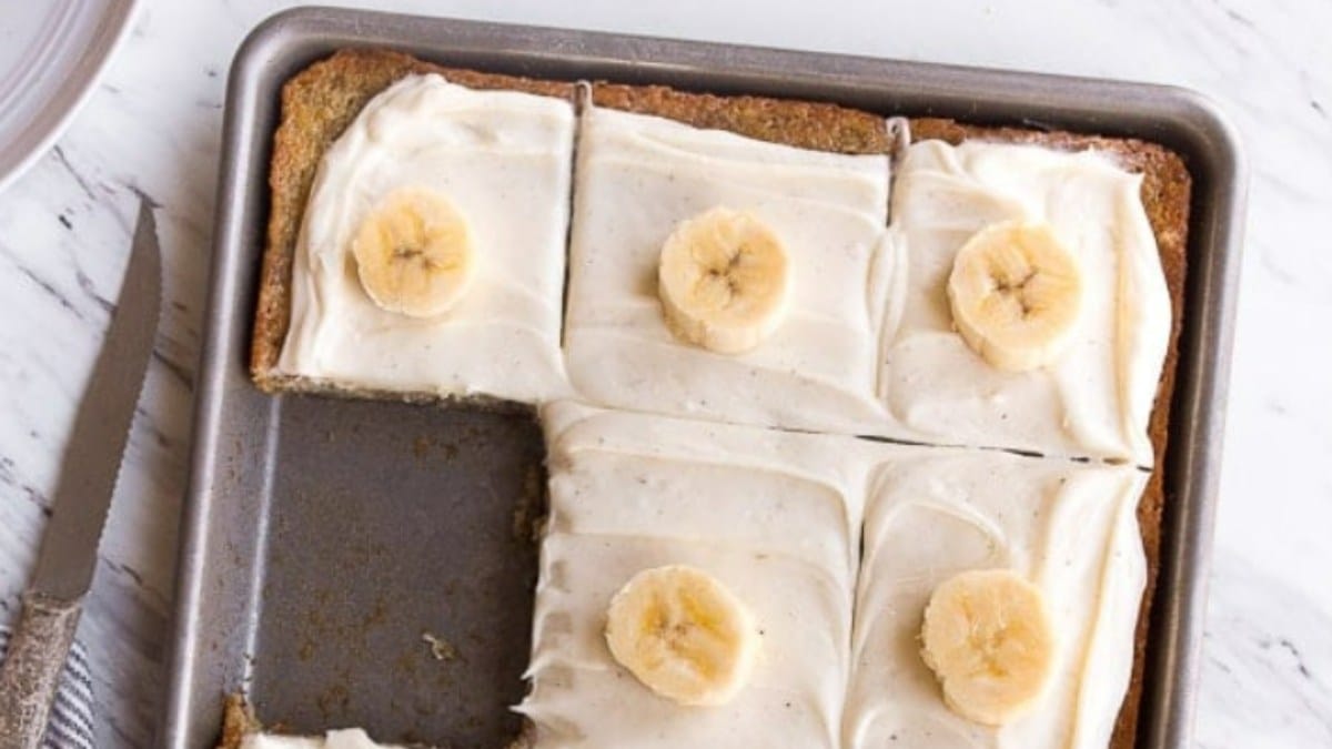 Banana Sheet Cake