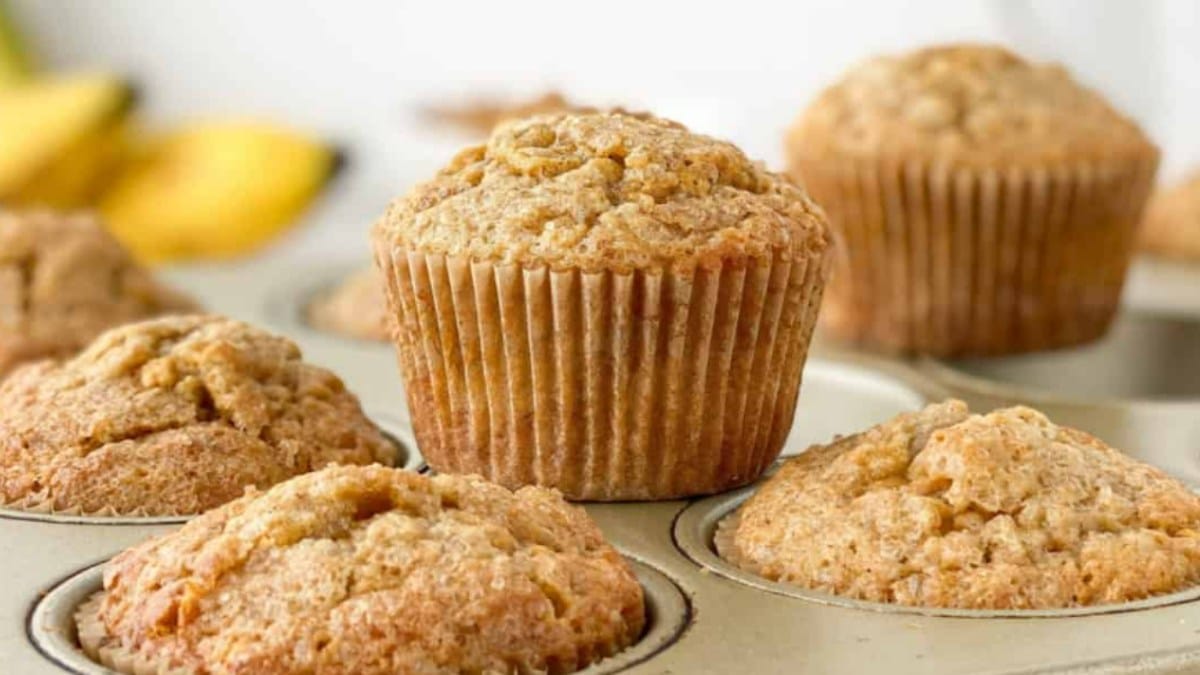 Butterscotch Banana Muffin