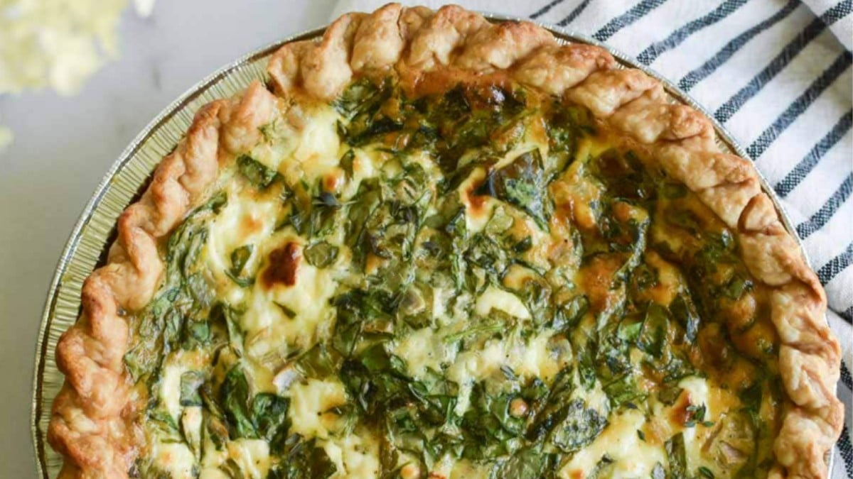 Easy Quiche Florentine