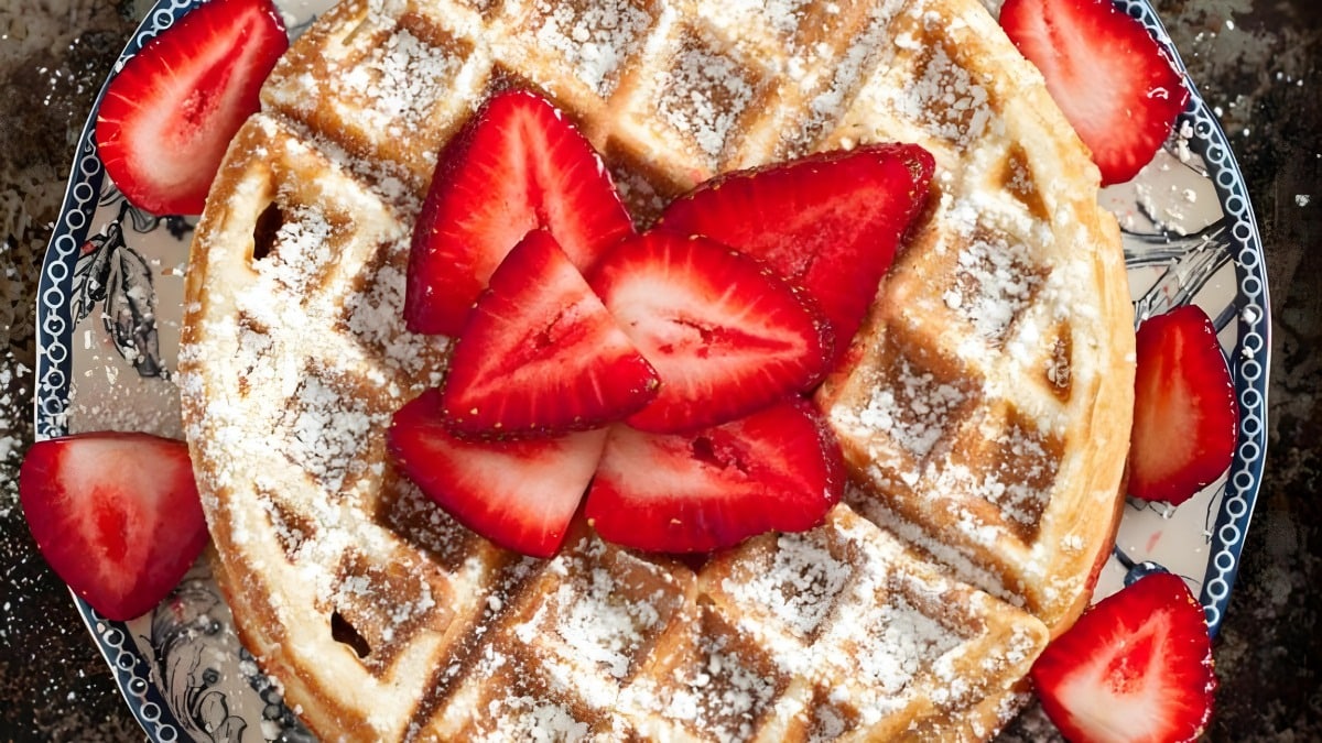 Fluffy Belgian Waffles