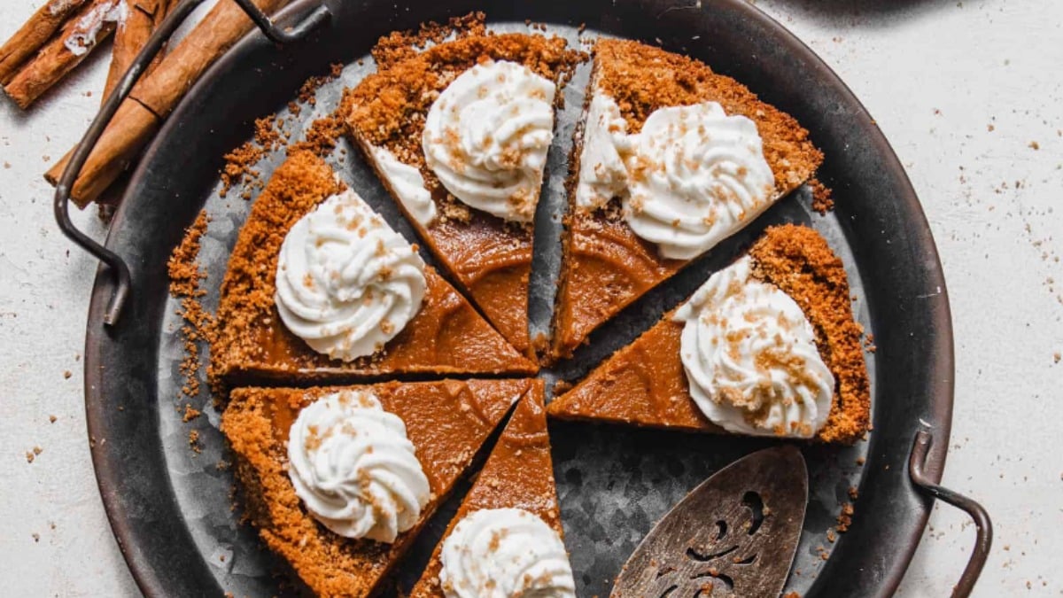 Graham Cracker Crust Sweet Potato Pie