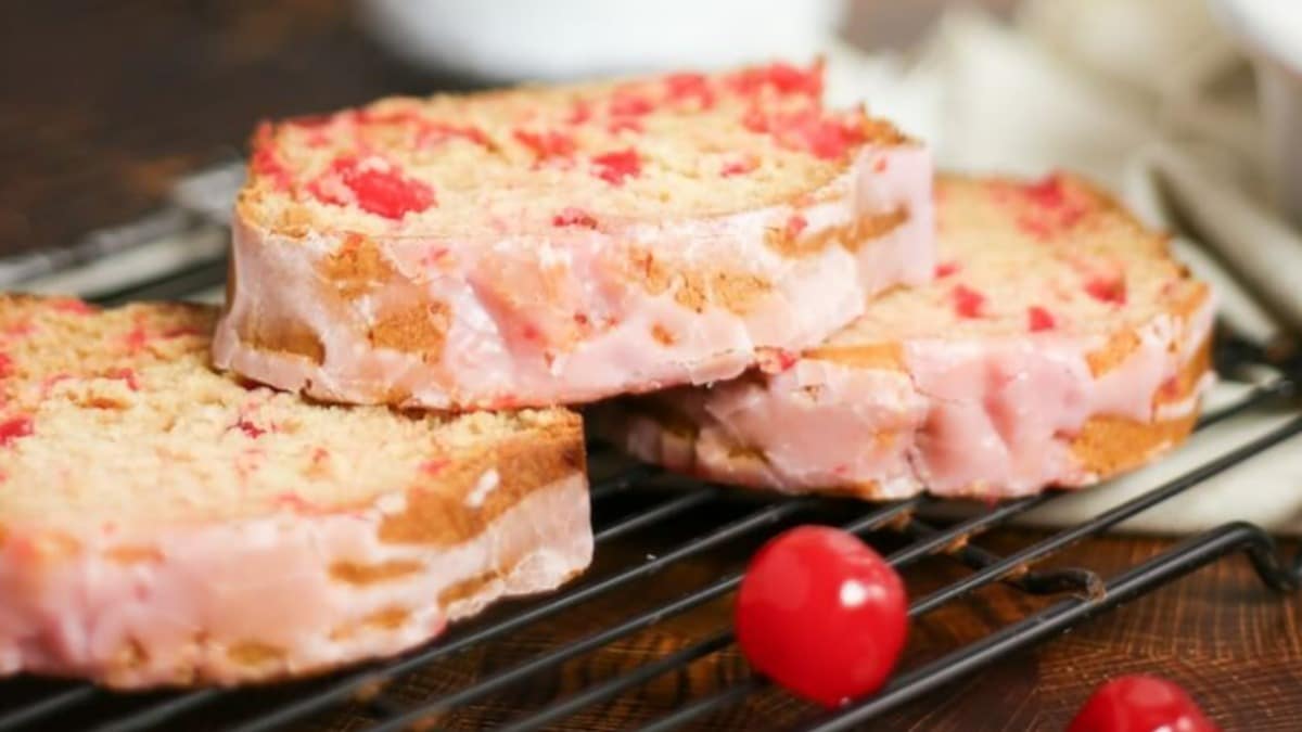Iced Cherry Bread