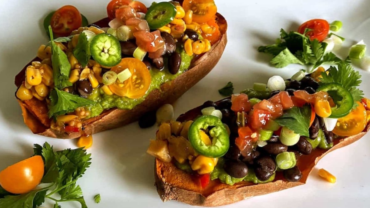 Loaded Sweet Potato