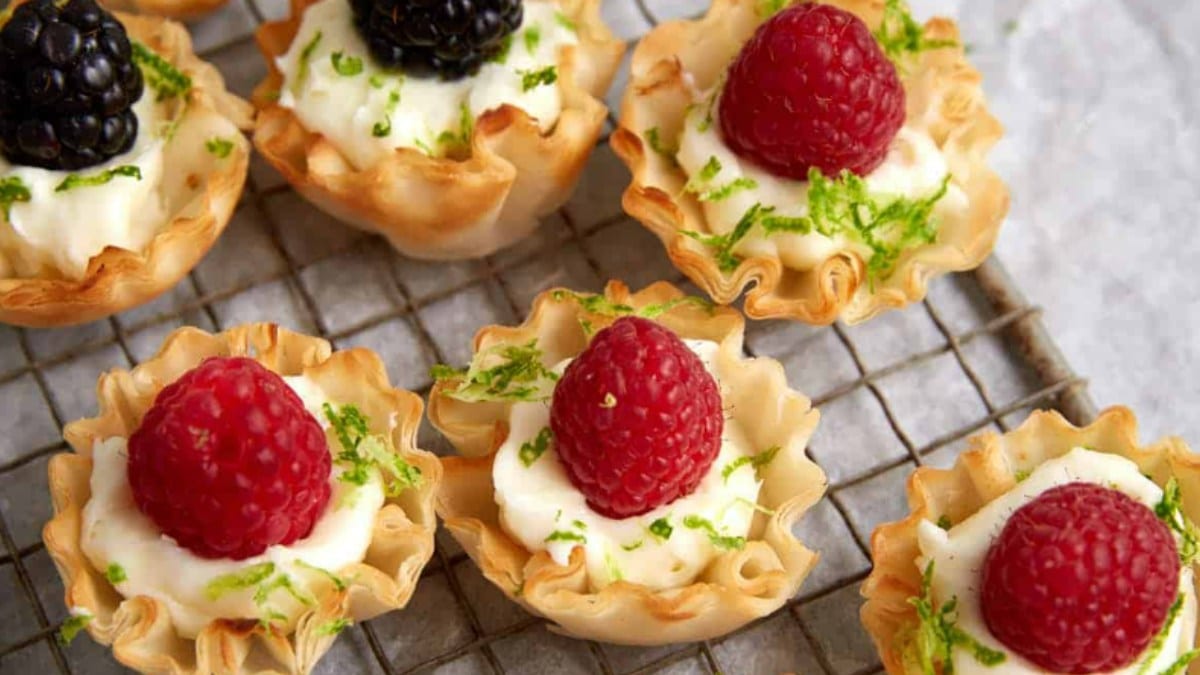 Mini Raspberry Tarts