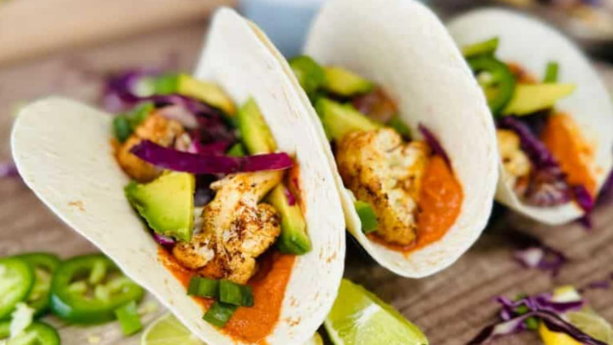 Roasted Cauliflower Tacos