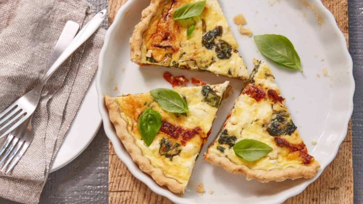 Sun Dried Tomato Quiche