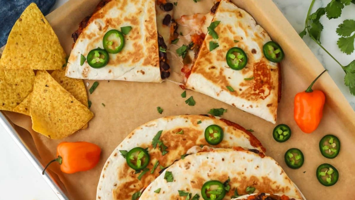 Sweet Potato Quesadillas