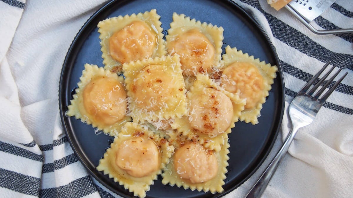 Sweet Potato Ravioli
