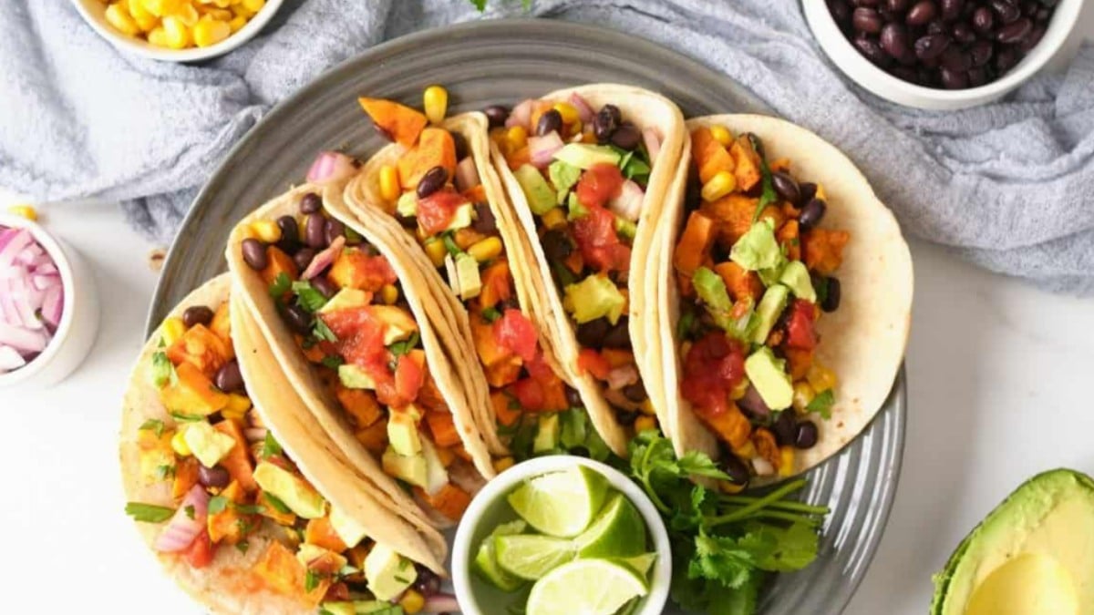 Sweet Potato and Black Bean Tacos
